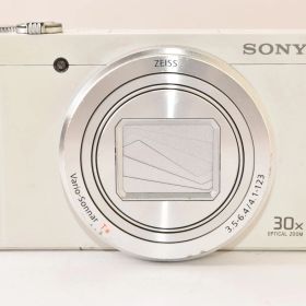 ★ジャンク品★ SONY ソニー Cyber-shot DSC-WX500 ホワイト コンパクトデジタルカメラ J2604092