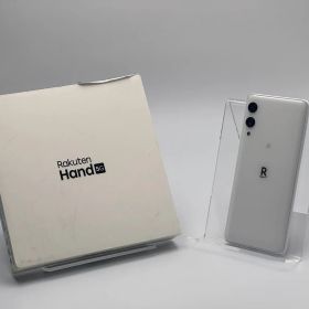 【箱付き中古A】Rakuten Hand 5G P780 ホワイト SIMフリー 白ロム