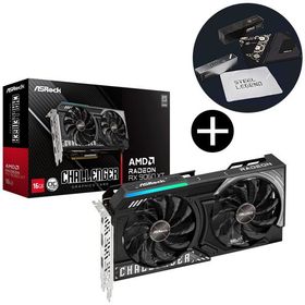 ASRock RX9060XT CL 16GO ブラック グラフィックボード + オリジナルマウスパッド セット
