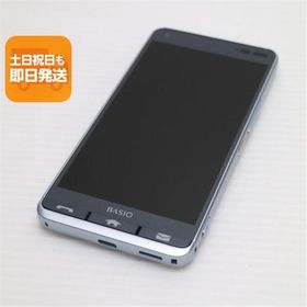 超美品 KYV43 BASIO3 ブルー スマホ 即日発送 スマホ 白ロム 中古 au KYOCERA あすつく 土日祝発送OK