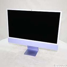 iMac 24-inch Mid-2021 Z130 Apple M1 8コアCPU_8コアGPU 8GB SSD256GB パープル