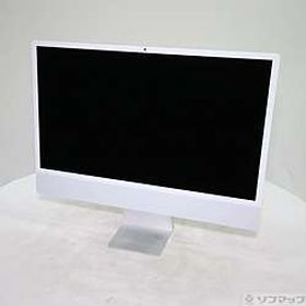 iMac 24-inch Mid-2021 MGTF3J／A Apple M1 8コアCPU_7コアGPU 8GB シルバー