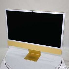 iMac 24-inch Mid-2021 Z12S0005V Apple M1 8コアCPU_8コアGPU 8GB SSD256GB イエロー 〔26.3 Tahoe〕