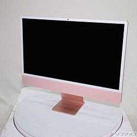 iMac 24-inch Mid-2021 MGPN3J／A Apple M1 8コアCPU_8コアGPU 8GB SSD512GB ピンク