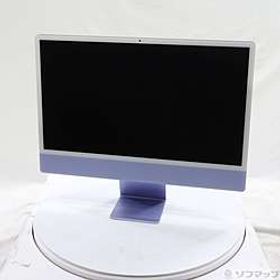 iMac 24-inch Mid-2021 Z13100057 Apple M1 8コアCPU_8コアGPU パープル