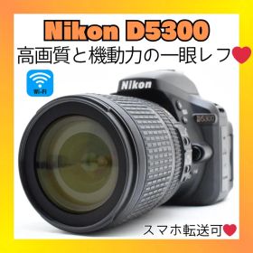 ❤️幅広いシーンに対応❤️Nikon D5300❤️Wi-Fi機能付き❤️