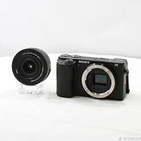 〔中古品〕 α6400 パワーズームレンズキット ブラック ILCE-6400K B〔中古品〕 α6400 パワーズームレンズキット ブラック ILCE-6400K B