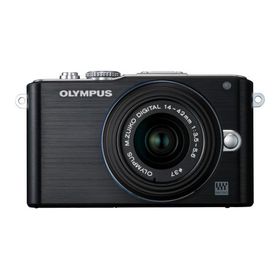 OLYMPUS ミラーレス一眼 PEN Lite E-PL3 レンズキット ブラック E-PL3 LKIT BLK