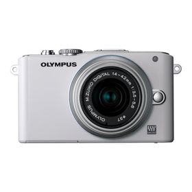 OLYMPUS ミラーレス一眼 PEN Lite E-PL3 レンズキット ホワイト E-PL3 LKIT WHT