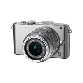 中古 １年保証 美品 OLYMPUS PEN Lite E-PL3 レンズキット シルバー