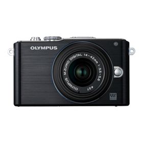 OLYMPUS ミラーレス一眼 PEN Lite E-PL3 レンズキット ブラック E-PL3 LKIT BLK