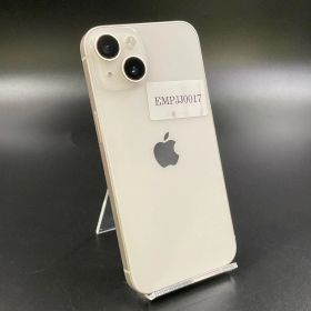 【全額返金保証】【最速発送】 iPhone 14 128GB Starlight au SIMフリー 動作確認済 84%
