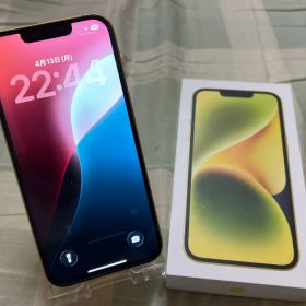 iPhone14 128GB イエロー SIMフリー ジャンク