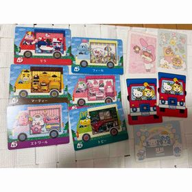 ニンテンドウ(任天堂)のどうぶつの森 あつ森 amiiboカード シール 11枚セット(その他)