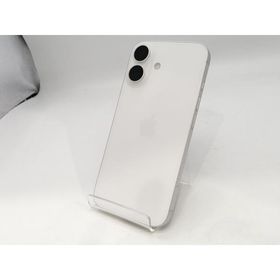 【中古】Apple docomo 【SIMフリー】 iPhone 16 128GB ホワイト MYDR3J/A【浜松駅前】保証期間１ヶ月【ランクB】