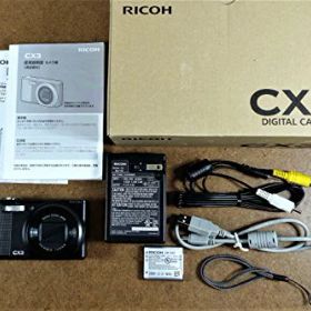 【中古】RICOH デジタルカメラ CX3 ブラック CX3BK