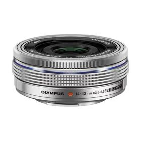 【中古】 Olympus M.Zuiko Digital - Zoom lens - 14 mm - 42 mm - f/3.5-5.6 ED EZ - Micro Four Thirds - for Olympus E-P5, E-PL1s, E-PL3, E-PL5, E-PL6, E-PM1, E-PM2, OM-D E-M1, E-M10, EM-5, E-M5