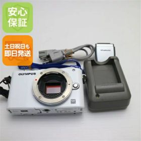 【中古】 新品同様 E-PL3 ホワイト ボディ 安心保証 即日発送 OLYMPUS デジタル一眼 本体 土日祝発送OK