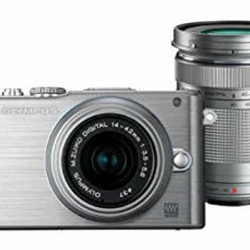 【中古】【非常に良い】OLYMPUS ミラーレス一眼 PEN Lite E-PL3 ダブルズームキット シルバー E-PL3 DZKIT SLV g6bh9ry