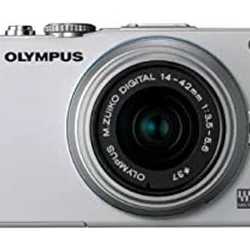 【中古】OLYMPUS ミラーレス一眼 PEN Lite E-PL3 レンズキット ホワイト E-PL3 LKIT WHT