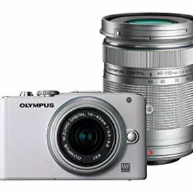 【中古】OLYMPUS ミラーレス一眼 PEN Lite E-PL3 ダブルズームキット ホワイト E-PL3 DZKIT WHT g6bh9ry