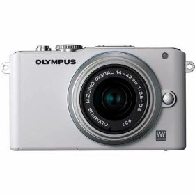 【中古】オリンパス OLYMPUS E-PL3 レンズキット ホワイト E-PL3 LKIT WHT当店保証30日間 人気モデル 高画質 売れ筋