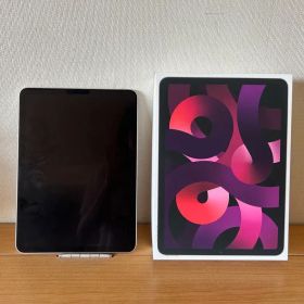 バッテリー100% Apple iPad Air 第五世代+保護シール+カバー