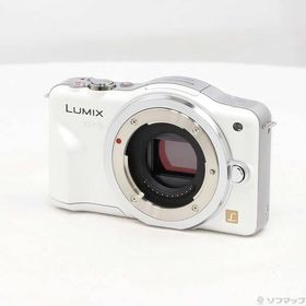 〔中古〕Panasonic(パナソニック) LUMIX DMC-GF3-W ボディ シェルホワイト〔297-ud〕