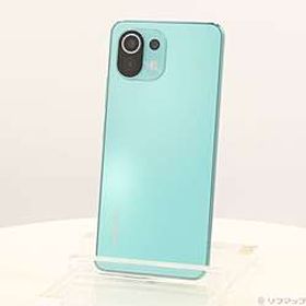 Mi 11 Lite 5G 128GB ミントグリーン M2101K9R SIMフリー ［6.55インチ有機EL／Snapdragon 780G／RAM:6GB／ナノSIM&ナノSIM］