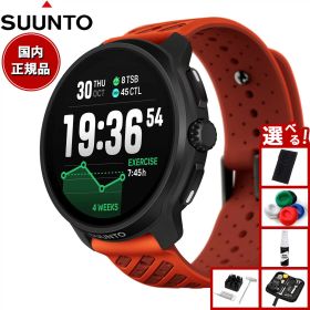 【店内ポイント最大39倍！本日限定！】【選べるノベルティー付き】スント SUUNTO RACE 2 レース2 Coral Orange コーラルオレンジ ステンレススチール スマートウォッチ スポーツウォッチ 腕時計 SS051241000【2025 新作】