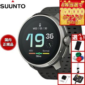 【1等最大10万ポイント当たる！31日まで！】【選べるノベルティー付き】スント SUUNTO RACE Titanium Charcoal レース チタニウム チャコール スマートウォッチ 腕時計 メンズ レディース SS050932000