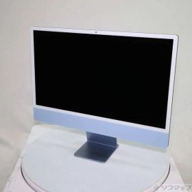 ソフマップ 〔中古品〕 iMac 24-inch Mid-2021 MGPK3J／A Apple M1 8コアCPU_8コアGPU 8GB SSD256GB ブルー 〔14.8 Sonoma〕【377】