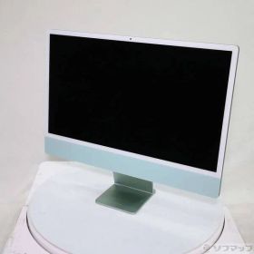 ソフマップ 〔中古品〕 iMac 24-inch Mid-2021 MGPJ3J／A Apple M1 8コアCPU_8コアGPU 16GB SSD512GB グリーン 〔15.7 Sequoia〕【377】