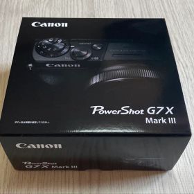 Canon PowerShot G7 X Mark III ブラック