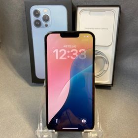 超美品 国内版 SIMフリー iPhone13 pro 128GB シエラブルー色