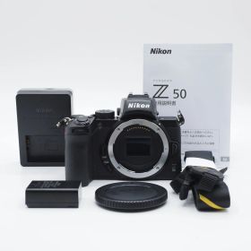 ショット数わずか283回 Nikon ニコン Z50 ボディ ブラック ミラーレス一眼 新品級 #3075