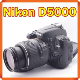 ✨ Nikon D5000 一眼レフ スマホ転送 シングルレンズセット ニコン