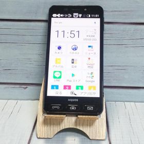 softbank SHARP シンプルスマホ3 509SH ブラック 本体 白ロム B809701