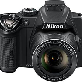 【中古】NikonデジタルカメラCOOLPIX P500 ブラック P500 1210万画素 裏面照射CMOS 広角22.5mm 光学36倍 3型チルト式液晶 フルHD
