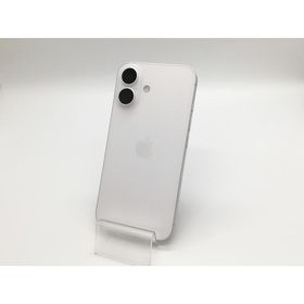 【中古】Apple 国内版 【SIMフリー】 iPhone 16 128GB ホワイト MYDR3J/A【小倉駅前】保証期間１ヶ月【ランクB】