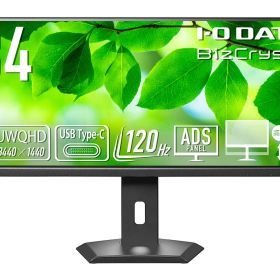 【新品・2営業日で発送】IODATA アイオーデータ 「5年保証」UWQHD対応液晶(LCD-CWQ341SDB-F)