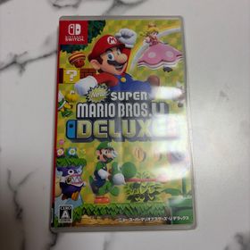 ニンテンドウ(任天堂)のNew スーパーマリオブラザーズ U デラックス Switch(家庭用ゲームソフト)