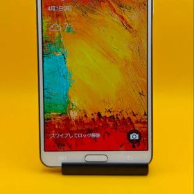 Samsung Galaxy Note3 au SCL22 本体 ホワイト