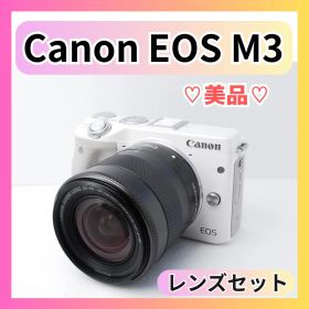 ❣️美品❣️ Canon EOS M3 ミラーレス Wi-Fi 自撮り◎