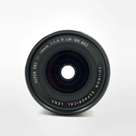 【全額返金保証】【最速発送】FUJIFILM フジノンレンズ XF18mmF1.4 R LM WR 美品 動作確認済