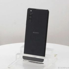 ソフマップ 〔中古品〕 Xperia 10 III Lite 64GB ブラック XQ-BT44 楽天 SIMフリー【377】
