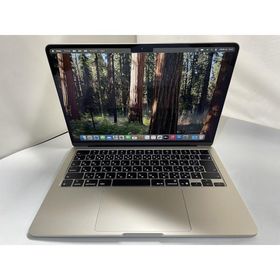 アップル Apple MacBook Air 13.6インチ/2025モデル/SSD256GB/メモリ16GB スターライト MW0Y3J/A