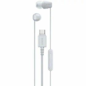 【レビュー投稿で100円OFFクーポン】 【お取り寄せ】ソニー ステレオヘッドホン ホワイト IER-EX15C W ヘッドホン イヤホン オーディオ テレビ 家電