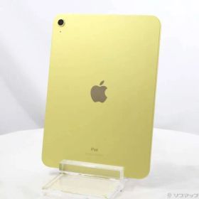 ソフマップ 〔中古品〕 iPad 第10世代 64GB イエロー MPQ23J／A Wi-Fi【258】