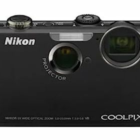 【中古】Nikon デジタルカメラ COOLPIX (クールピクス) S1100pj ブラック S1100PJBK 1410万画素 光学5倍ズーム 広角28mm 3型タッチパネル液晶プロジェク